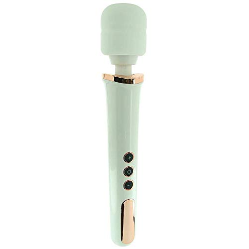 Adam & Eve Magic Massager Rechargeable Rose Gold Edition, 10 Functions with 5-Level Adjustable Strength, 13” USB Rechargeable