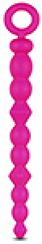 Silicone Gem Beads Pink