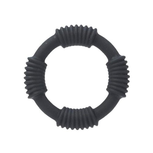 California Exotic Novelties Adonis Silicone Rings Hercules, Black