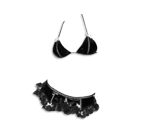 Vinyl 2 Piece Delicate Damsel Set