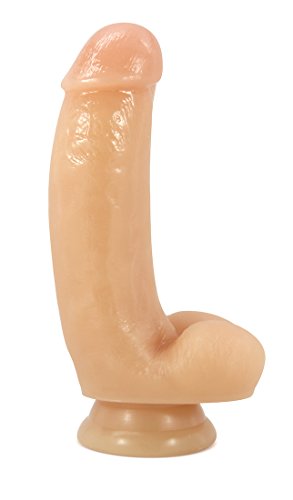 Blush Coverboy 7 Inch Realistic Dildo – Flexible Skin-Like Texture Beginners Cock for G Spot, Prostate & Anal Stimulation – Suction Cup for Hands-Free Play – Adult Sex Toys for Men, Women, Couples