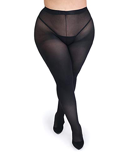 Fifty Shades of Grey Captivate Spanking Tights - Black One Size Curve