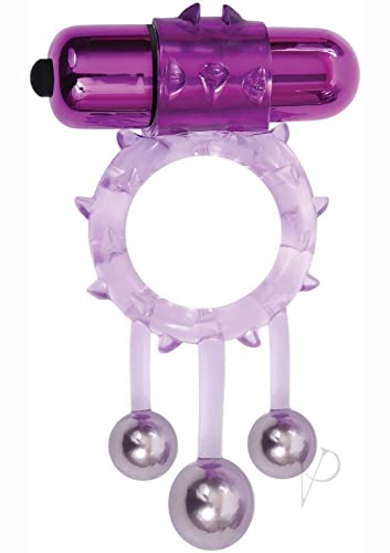 Adam & Eve's Triple Ball Bangin' Vibrating Penis Ring