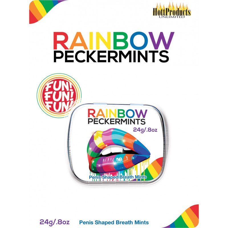 Hott Products Unlimited Rainbow Peckermints Carded