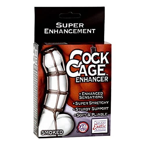 California Exotic Novelties Cock Cage Enhancer, Smoked, 3 Pound