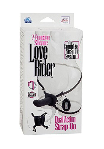 7 Function Silcone Love Rider Black