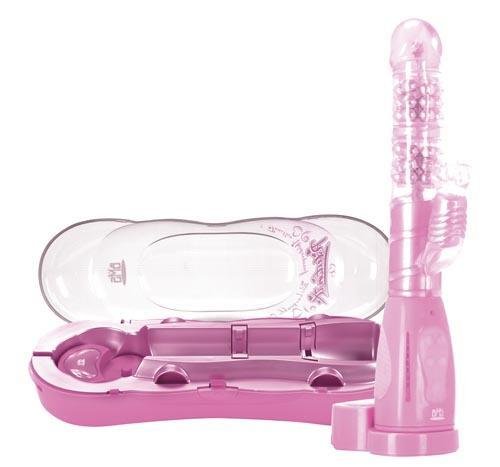 Perfection 7x Clit Tingler Vibe Rechargeable, Pink, 9.5 Inch