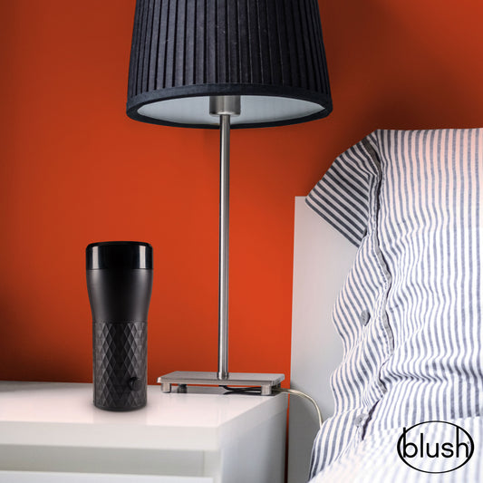 Blush Novelties M for Men Torch Thrill - Tightening Male Masturbator Stroker Cup - Push Button Adjustable Tightness - Ultra Soft Textured Sleeve to Intensify Orgasm - Luxury Sex Toy for Men