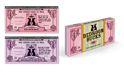Bedroom Bucks: Legal Tender for Lovers (60 Bills) Potter Gift