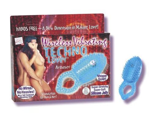 California Exotics Wireless Vibrating Techno Lover Cock Ring, Arouser