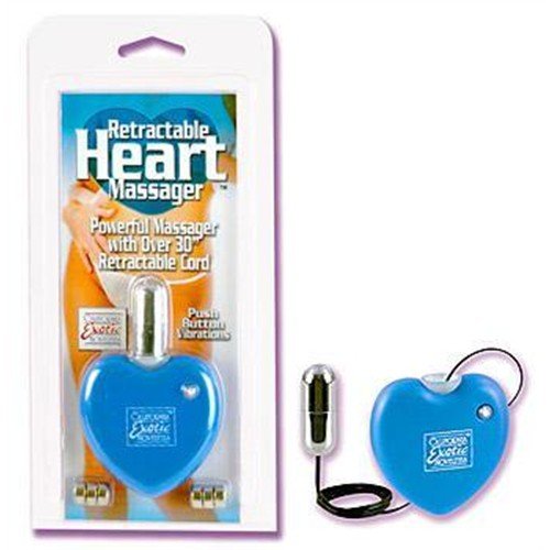 California Exotics Novelties Retractable Heart Massagers