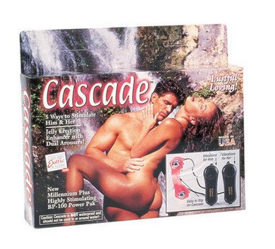 California Exotics Cascade Jelly Couples Enhancer Cock Ring