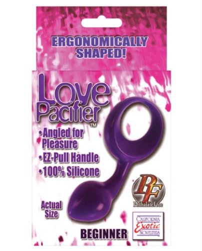 California Exotics Love Pacifier, Beginner, Purple