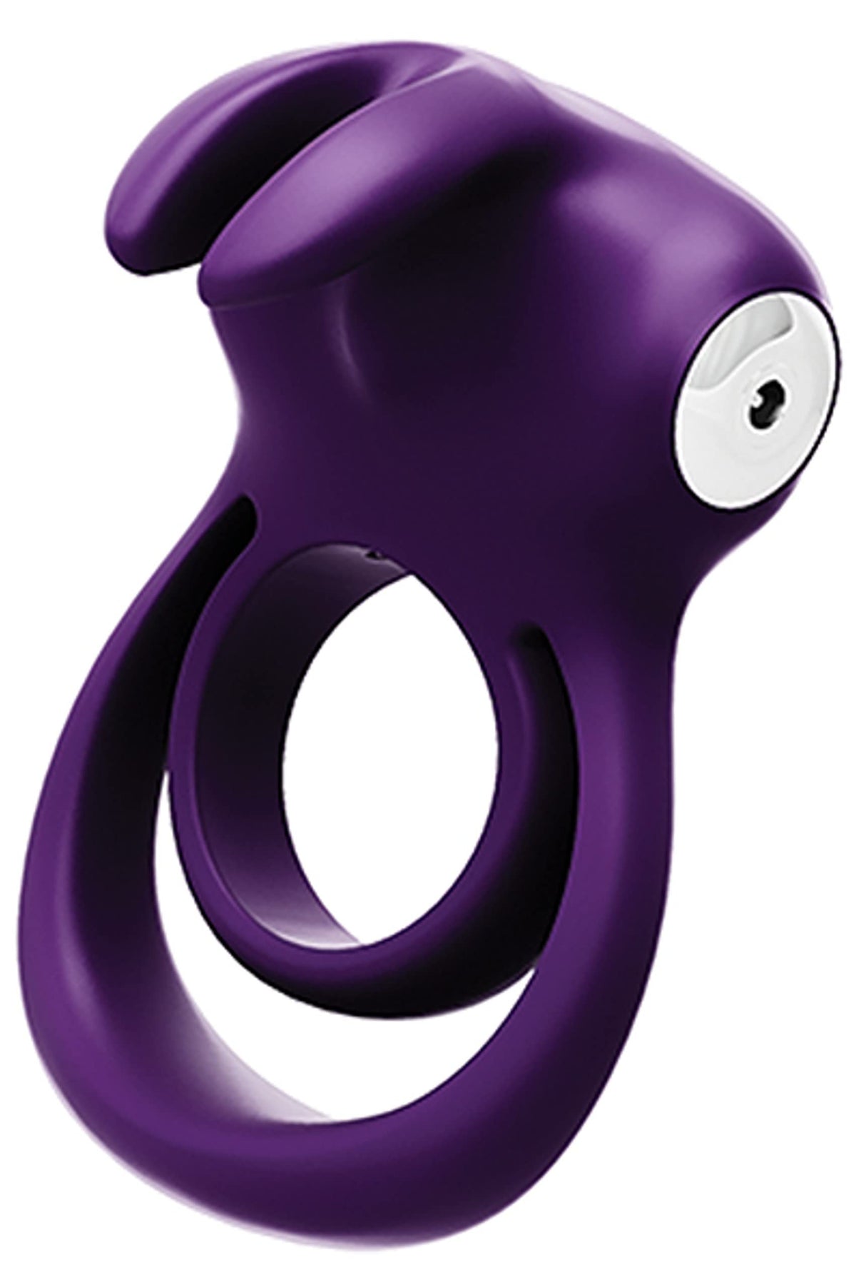 VeDO Thunder Bunny Vibrator, Rechargeable Vibrating Couples Double C-Ring, Clitoral Stimulation, 10 Vibration Mode Adult Sex Toy (Purple)