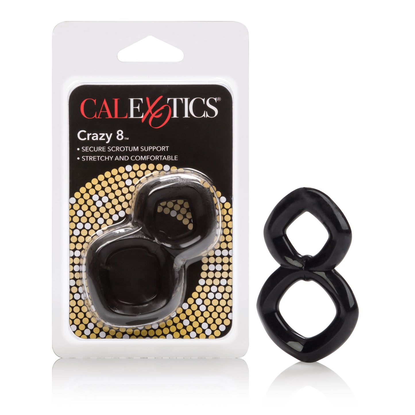 California Exotic Novelties Crazy 8, Black