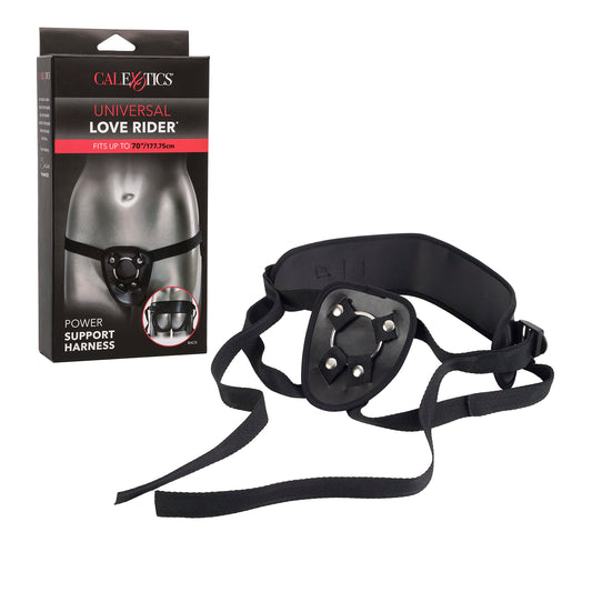 CalExotics Novelties Universal Love Rider Power Support Harness, Black, 0.27 Pound