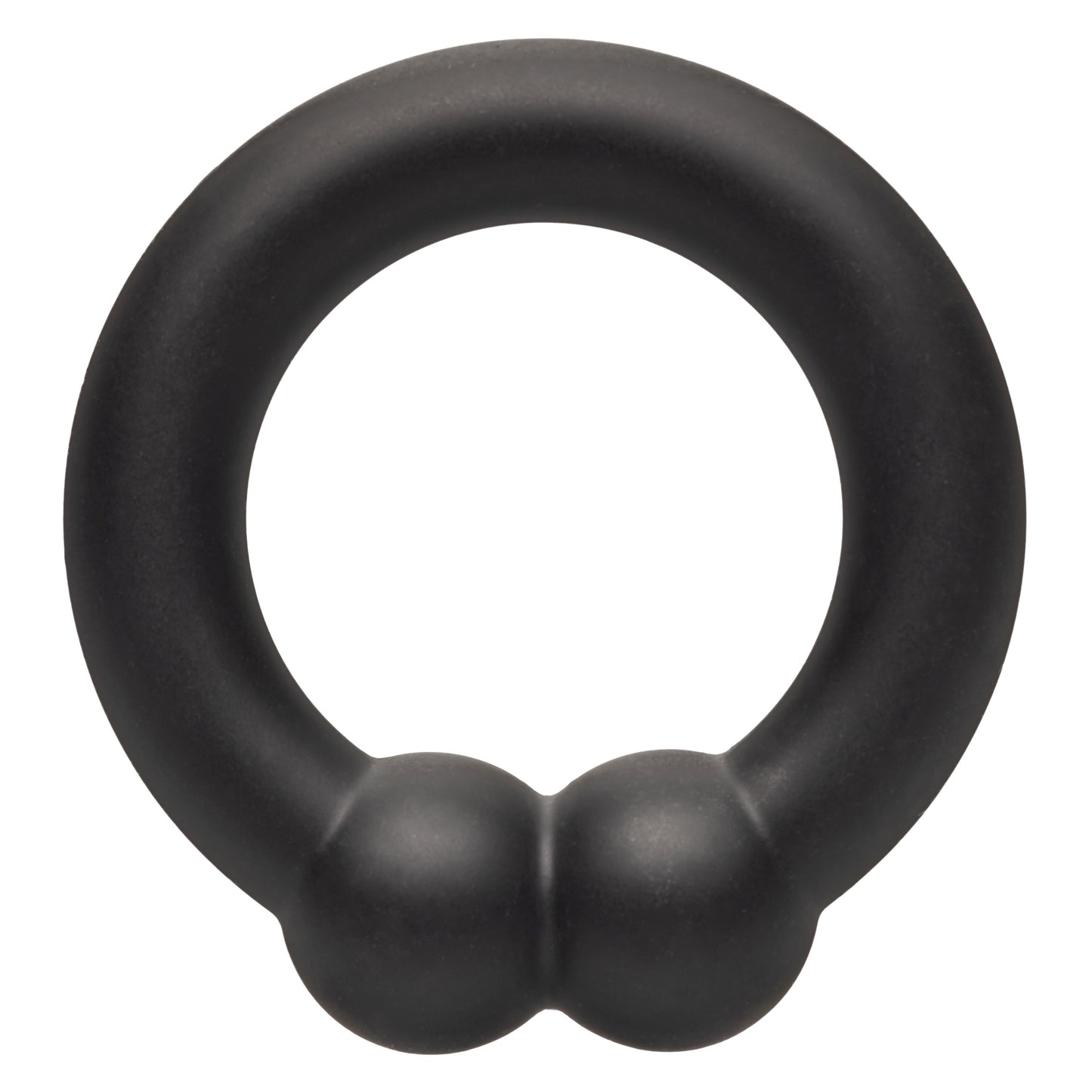 CalExotics Alpha Liquid Silicone Muscle Ring – Male Enhancement Support Ring Silicone Sex Toys for Men – Black