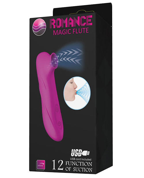 (WD) PRETTY LOVE ROMANCE FLUTE CLITORAL SUCTION VIBRATOR