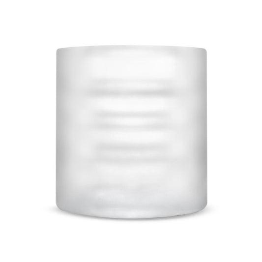 X5 Men - Goin' Down BJ Stroker - Soft Stretchy Male Masturbator - Ribbed Love Tunnel - Sex Toys for Men (Clear)