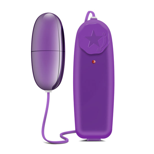 Wired Remote Powerful Vibrating Egg Bullet - Multi Speed Egg Vibrator - Sex Toy for Women - Sex Toy for Couples (Purple)