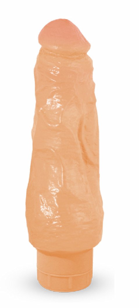 Eden 7" Vibrating Thick Chunky Multispeed Vibrating Dildo