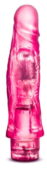Blush 8" Soft Realistic Vibrating Dildo - Multi Speed Flexible Vibrator - Waterproof - Sex Toy for Women - Sex Toy for Adults (Pink)