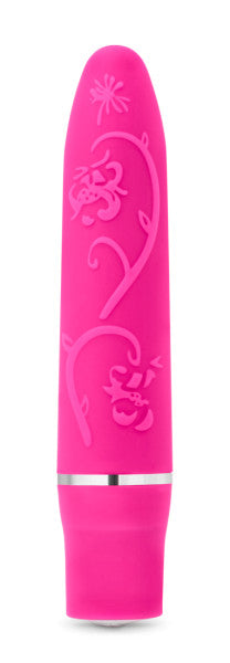 Blush Rosé Bliss 4" Mini Bullet Vibrator for Women Couples, 10 Vibration Modes Pocket-Sized Clitoral Stimulator, Waterproof Personal Massager for Female Pleasure, Soft Satin Finish Pink Adult Sex Toy