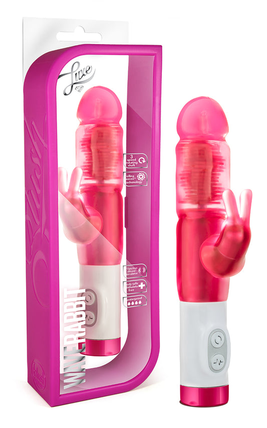 LUXE WAVE RABBIT PINK