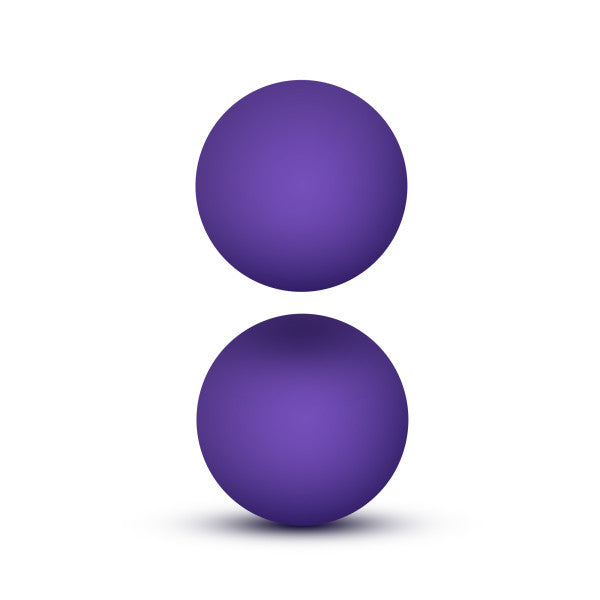 LUXE DOUBLE O KEGEL BALLS 0.8 OZ PURPLE