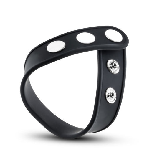 Blush Performance Silicone 3 Snap Cock Ring Strap