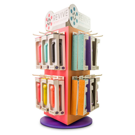 REVIVE SPINNING COUNTERTOP DISPLAY