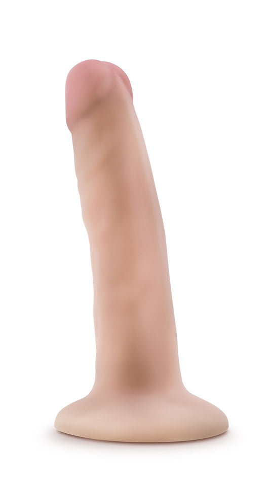 Blush Novelties Dr. Skin Silicone Poseable Dr. Lucas 5 Inch Dong Suction Cup Harness Compatible Realistic Sex Toy for Men Women Couples