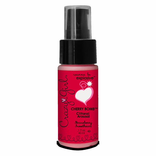 Classic Erotica Crazy Girl Cherry Bomb Strawberry Pump, 1 Ounce