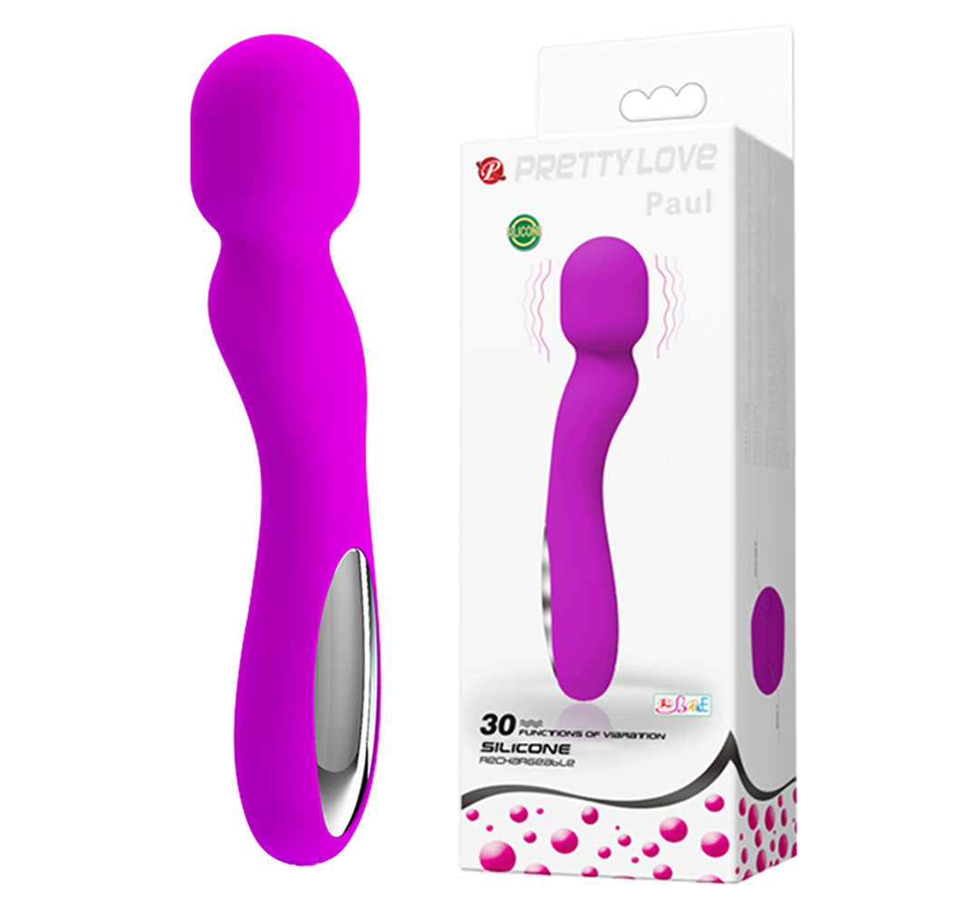 Eden Toys Pretty Love rechargeable silicone mini massager - Silicone Waterproof Wand massager