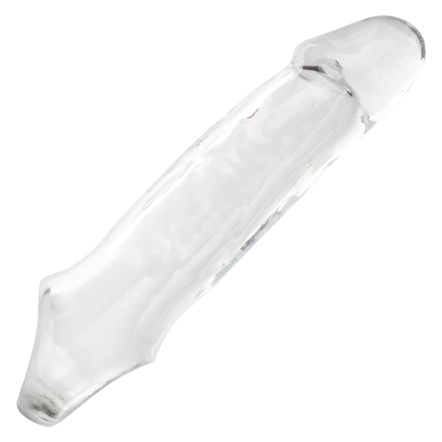 CalExotics Performance Maxx Clear Extension, Penis Sleeve with Solid Ultra-Soft 2 Inch add-ed Head 7.5 Inch