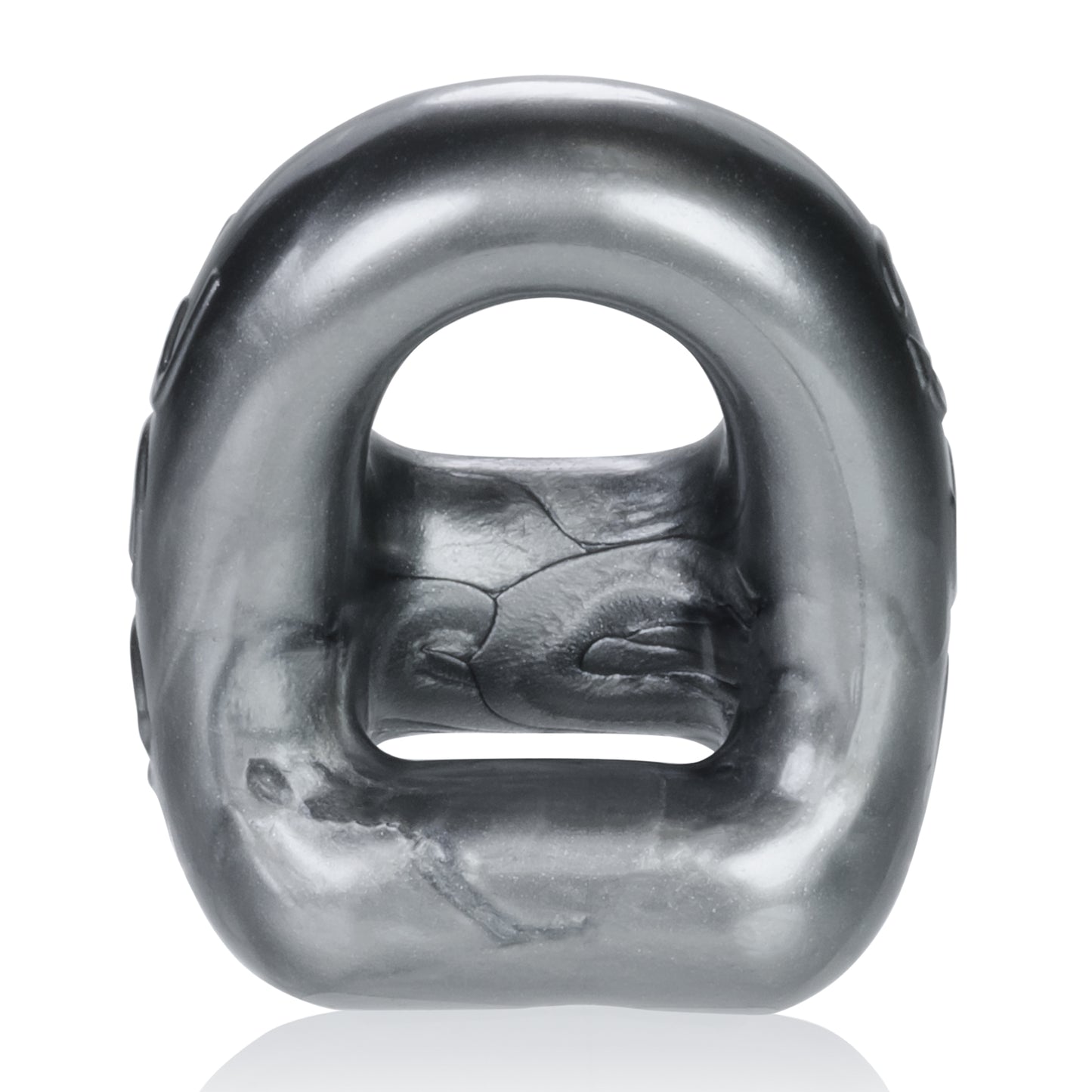 360 2- Way Cockring and Ballsling - Steel