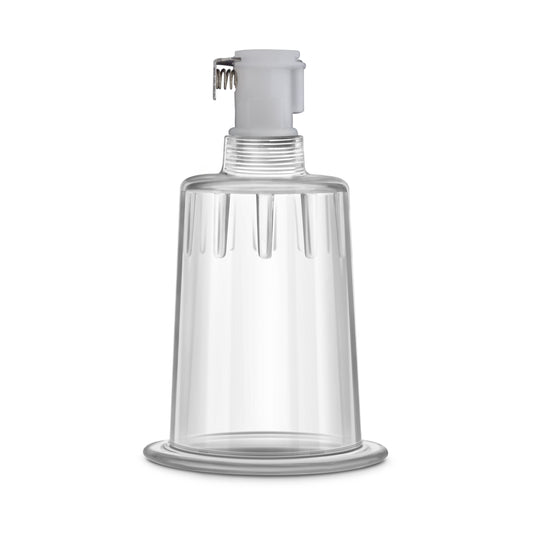 Temptasia Clit Cylinder - 1.2 Inch Diameter - Clear