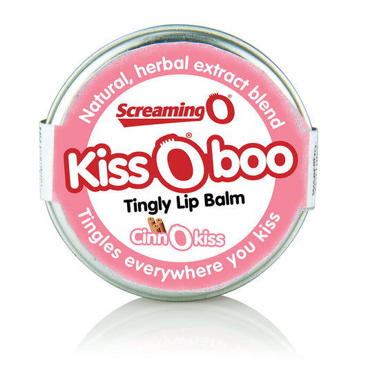KISS O BOO CINNAMON TINGLY LIP BALM