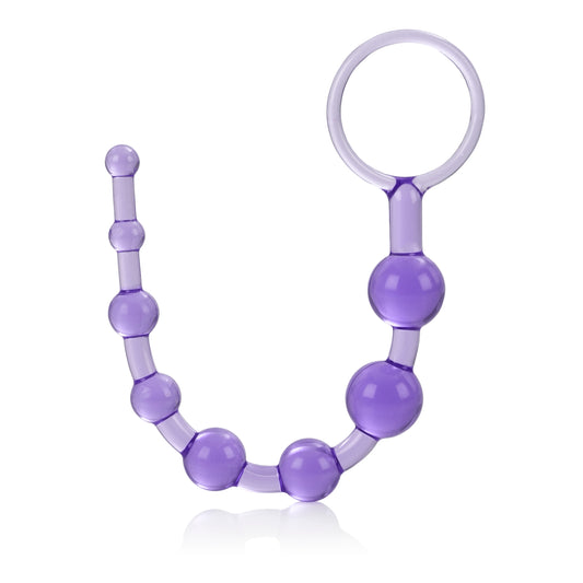 CalExotics Shane's World Anal 101 Intro Beads, Purple