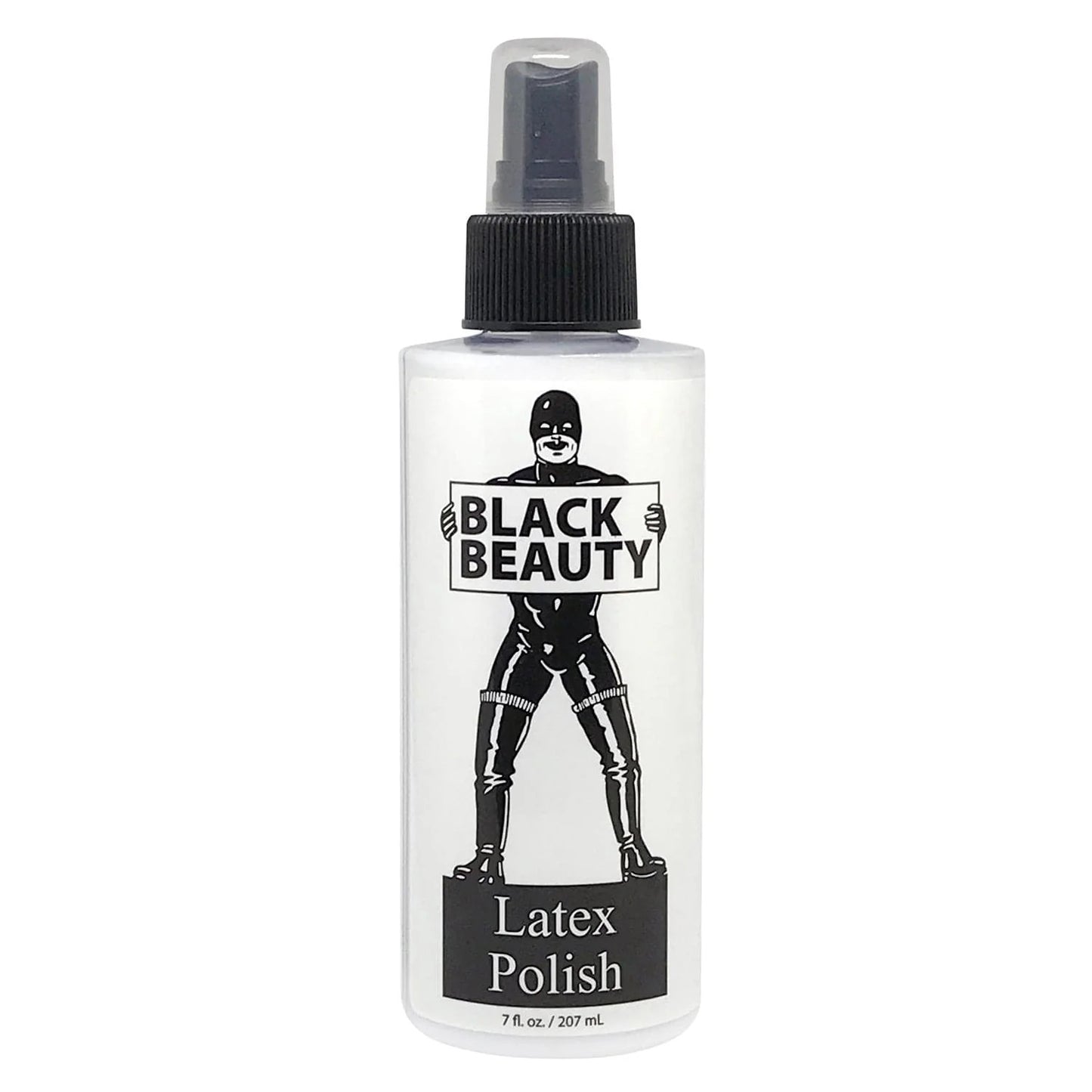 Elbow Grease B. Cumming Company Black Beauty Latex Cleaner – Professional-Grade Latex Care Polish and Maintenance Formula, 7 Fluid Ounces (1 Pack)