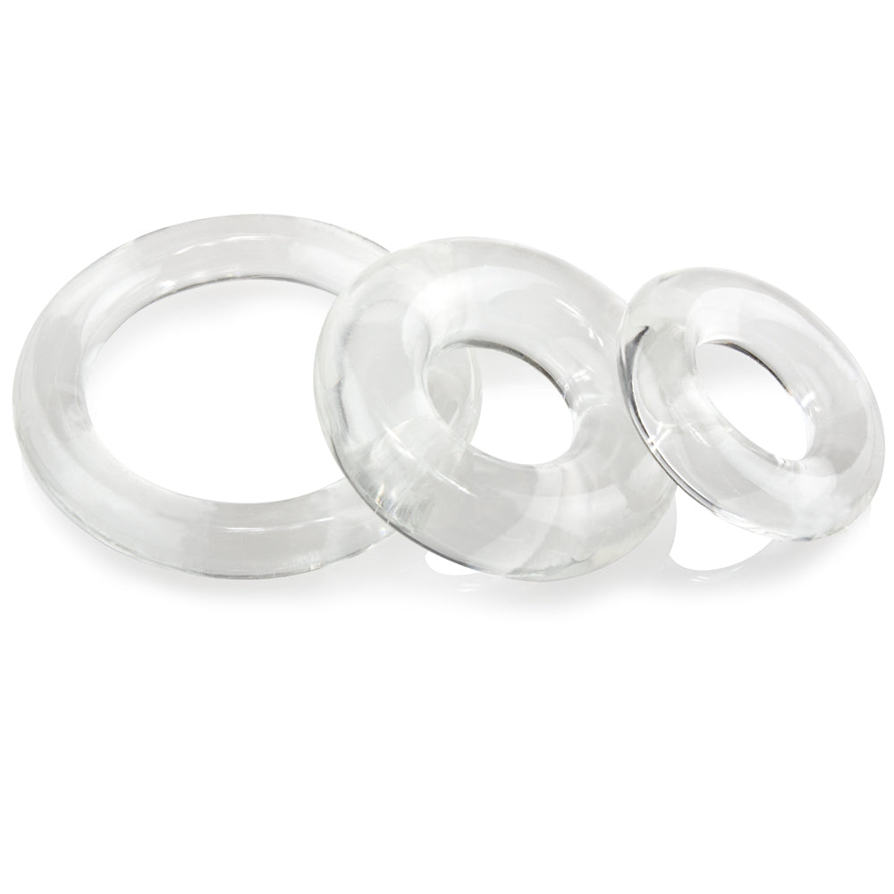 SCREAMING O Ringo Cock Ring, Clear