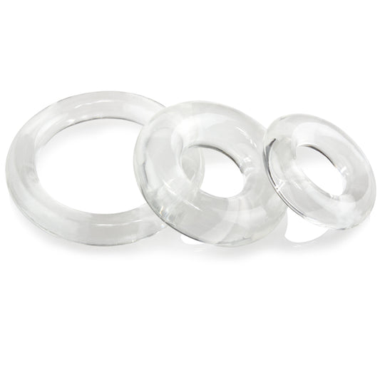 SCREAMING O Ringo Cock Ring, Clear