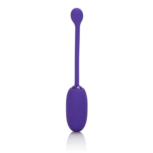 CalExotics Rechargeable Kegel Ball - Vibrating Ben Wa Ball Weight - Pelvic Floor Exercises - Adult Sex Toys for Couples - STARTER - Purple