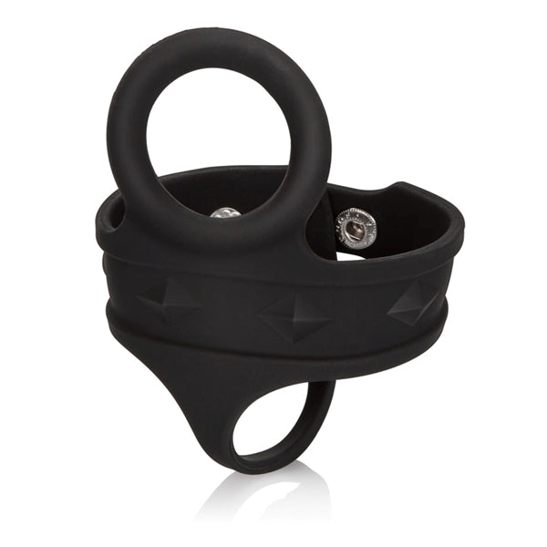 CalExotics Silicone Tri Snap Ball Spreader, Black