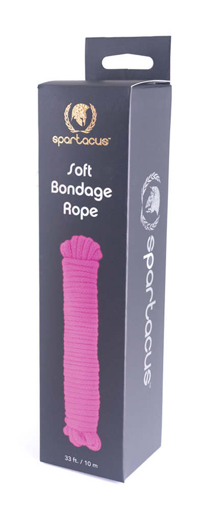 Spartacus Bondage Rope, Pink, 0.4 Pound