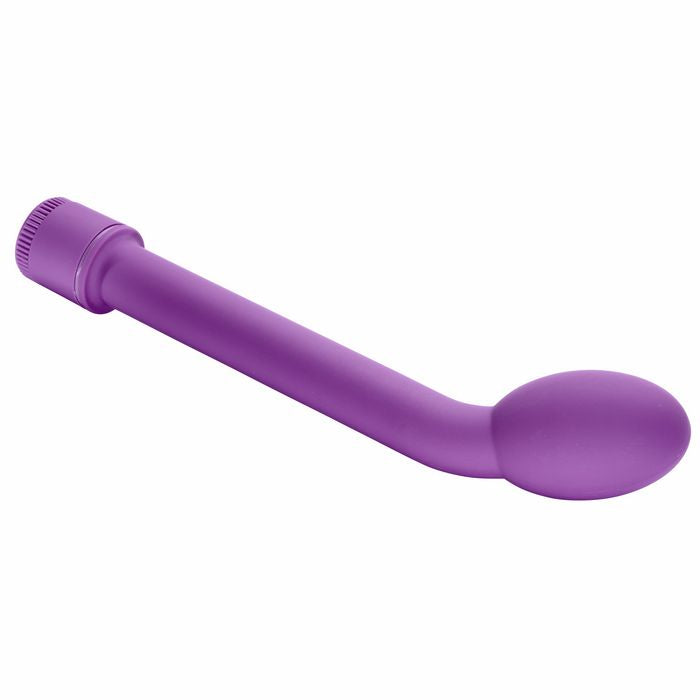 Cloud 9 Novelties Smooth Powerful G Spot Angled Tip Vibrator Massager with Smooth Coating, Purple, 0.3 Pound