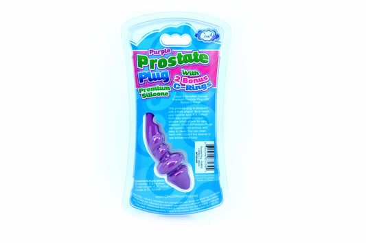Cloud 9 Novelties Silicone Prostate Plug, Purple