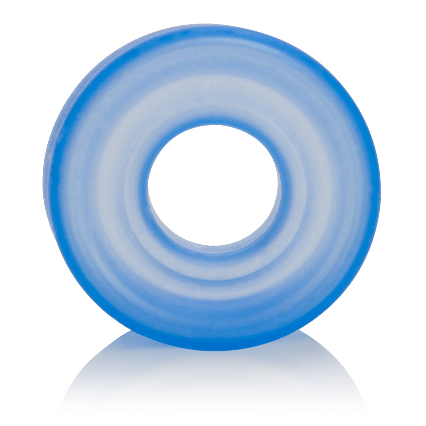 CalExotics Advanced Silicone Pump Sleeve - Male Penis Pump Comfort Ring Accessory - 3 inch - Blue