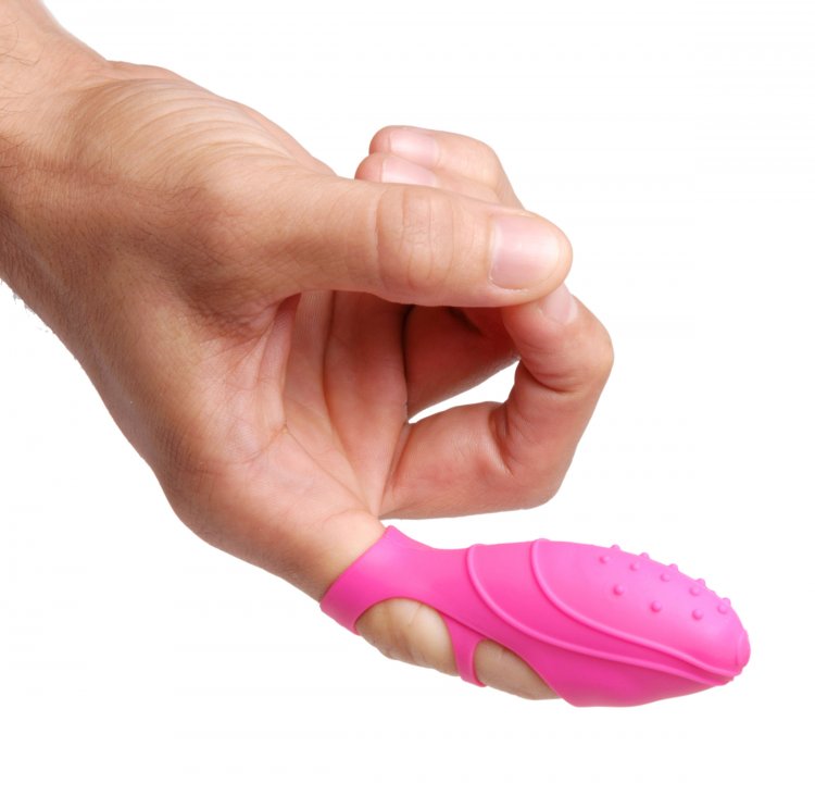 Frisky Bang Her Silicone G-Spot Finger Vibe, 1 Count