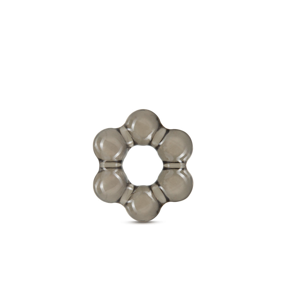 Blush Novelties Stay Hard Thick Beaded Penis Ring - Increased Stamina & Bigger Erections - Soft & Stretchy Cock Rings for Men - Engorge Penis to Lengthen & Add Girth - Male Enhancement Sex Toys